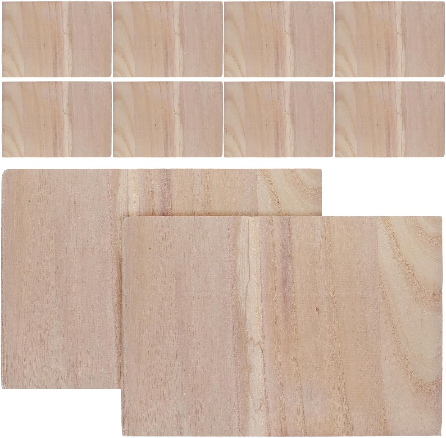 10pcs Taekwondo Breaking Boards Wood Karate Training Target Boards 0.6cm Thick Martial Arts Practice Accessories for Adults