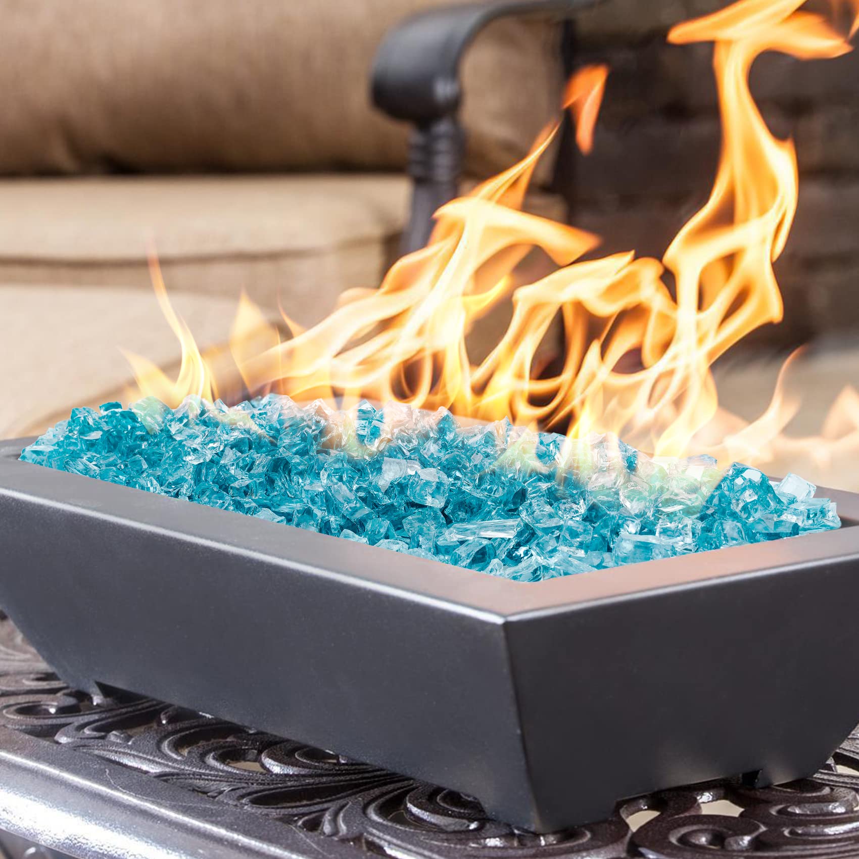 Onlyfire Fire Glass Rocks - Upgrade Your Fire Pit -2