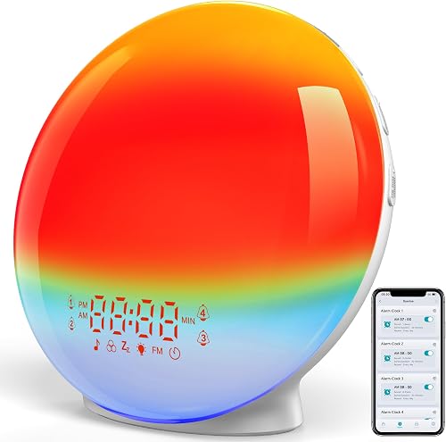 Réveil Lumineux Bluetooth APP 