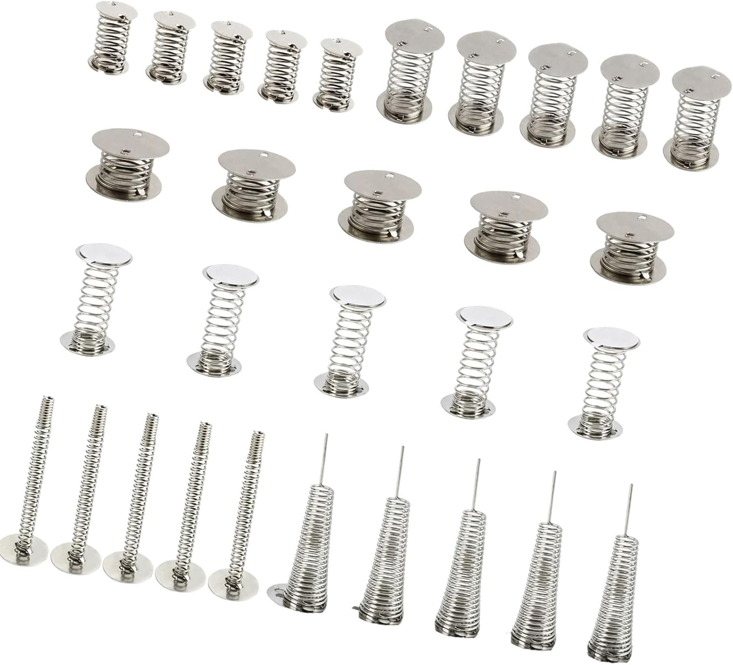 Replacement Spring Base for Doll Head Repair Metal Coil Round