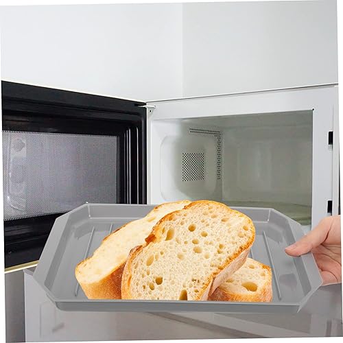 Miniatura 2 de PLAFOPE Moldes para hornear de silicona para microondas, platos para parrilla de carne, cocina de tocino para horno microondas, olla de huevos,