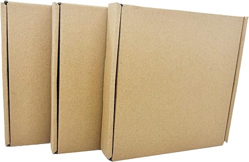 Miniatura 4 de Cajas de envío pequeñas de 6 x 6 x 1 pulgadas, paquete de 50 cajas de envío de cartón corrugado, caja de correo móvil para negocios