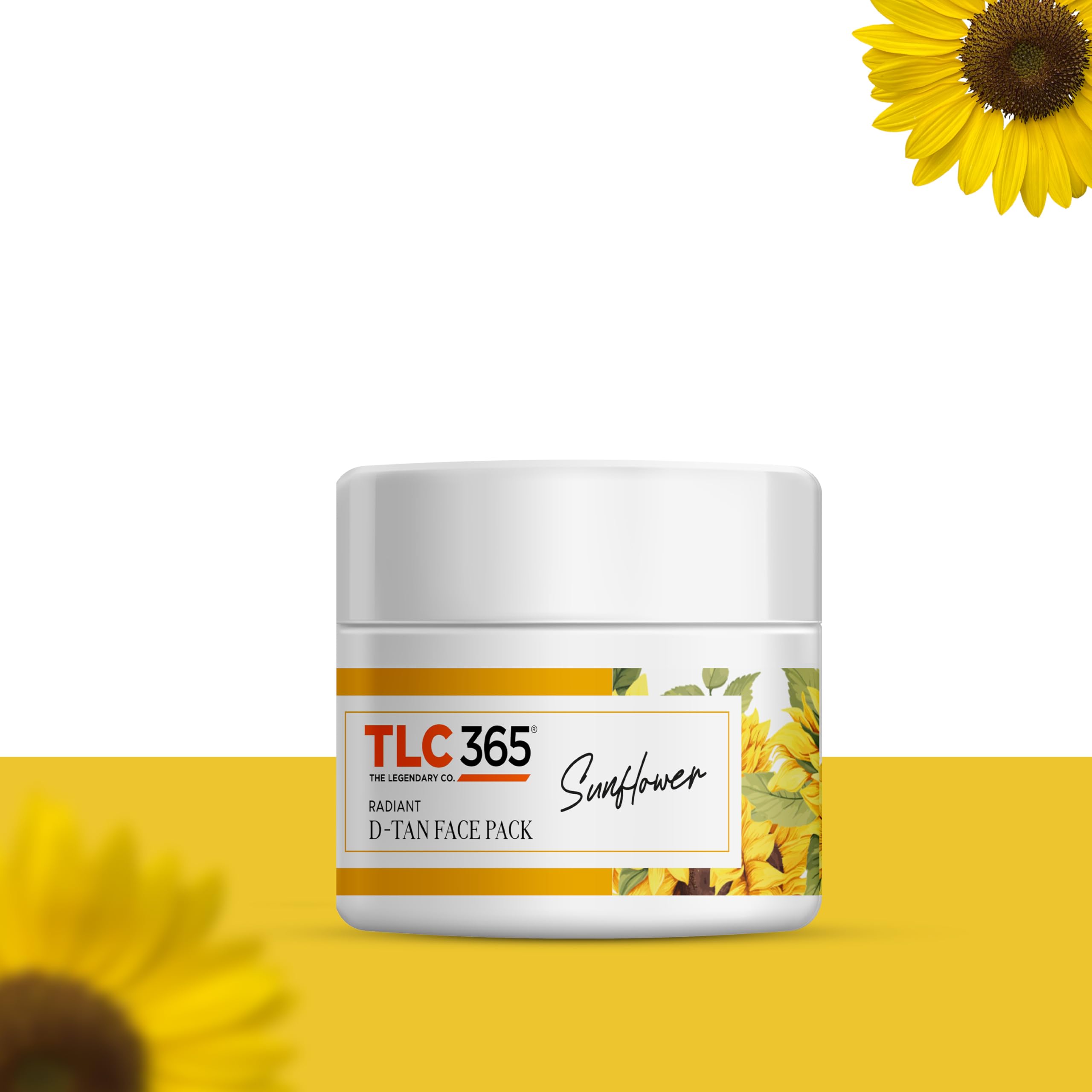TLC 365Sunflower Radiant D-Tan Face Pack | Removes Tan and Dark Spots