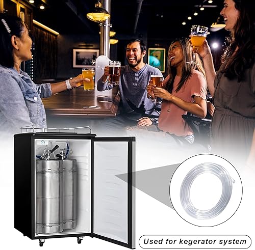 Miniatura 7 de Tubo de línea de cerveza MRbrew Homebrew de 10 pies, tubo de vinilo transparente de 316 pulgadas de diámetro interior, manguera de grado alimenticio