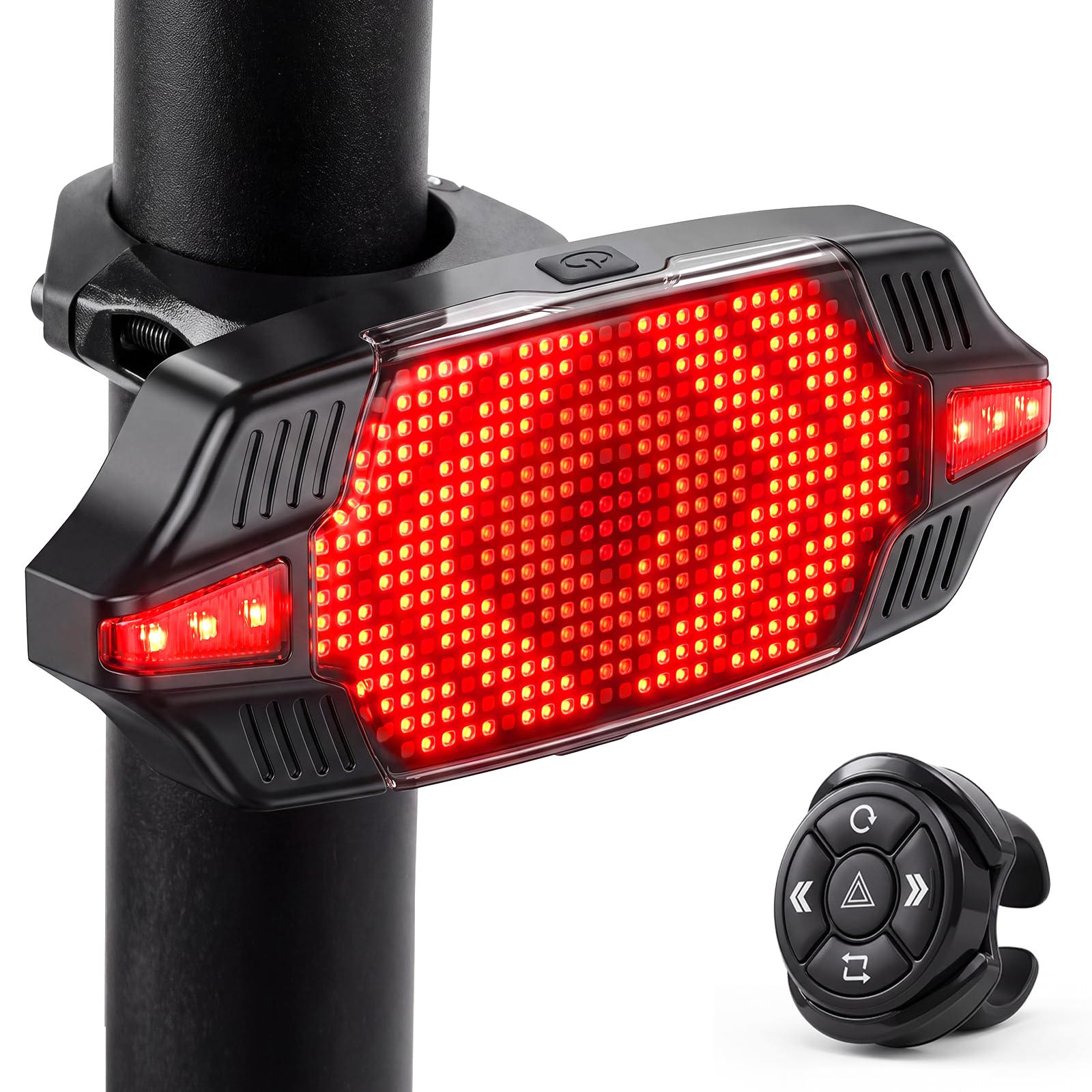 BIMO Smart Bike Tail Light with Turn Signals & Full-Color LED Display