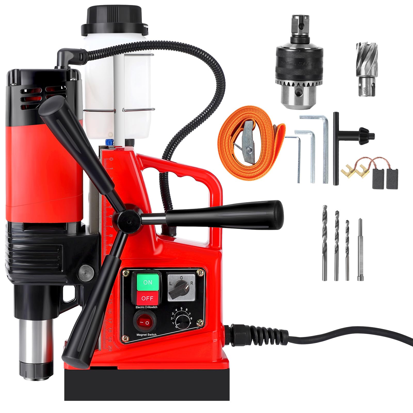 Perceuse magnétique 1300W : finissez les alésages difficiles de 4,9cm