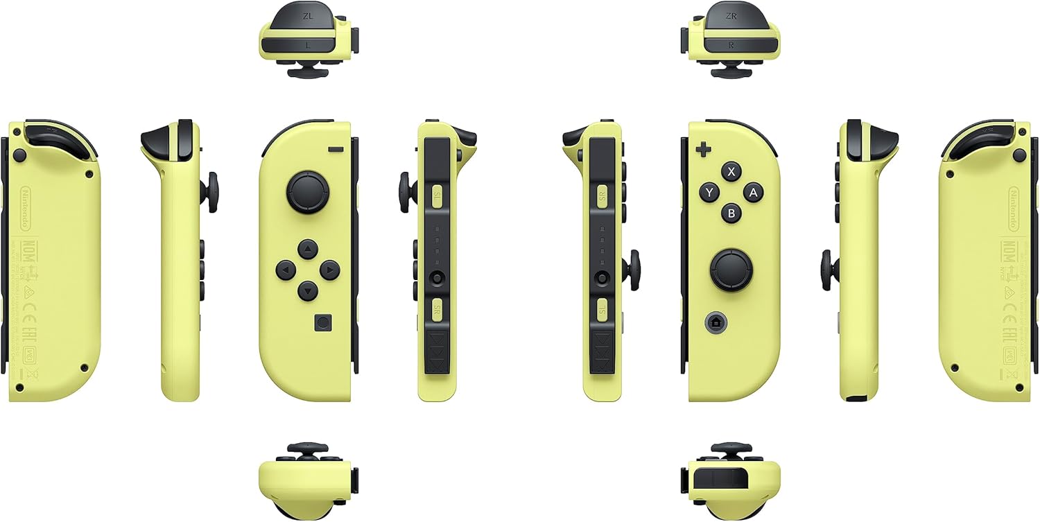 Joy-Con (L)/(R) - Pastel Pink/Pastel Yellow (Renewed)