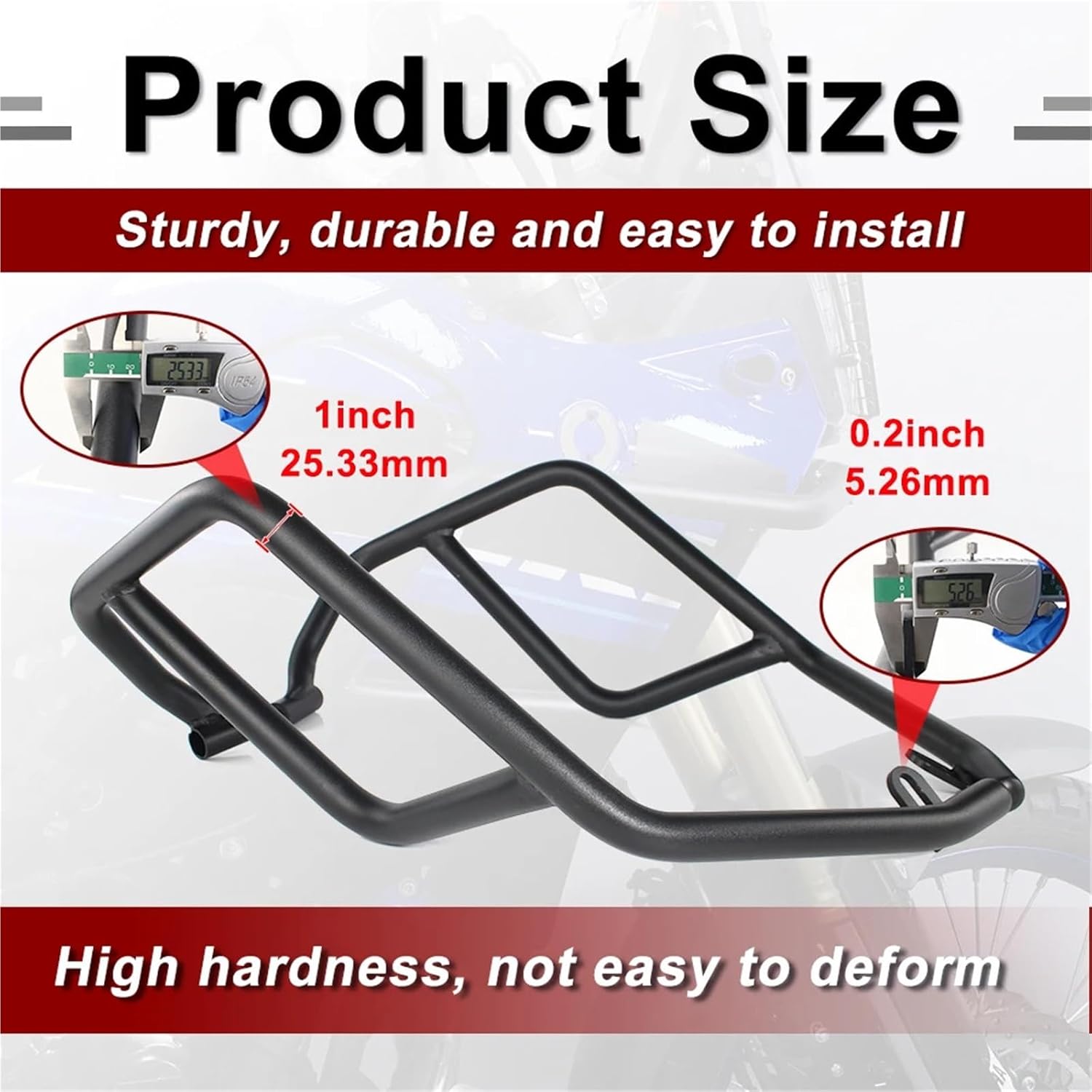 for Yamaha Tenere 700 2019 2020 2021 2022 2023 2024 Motorcycle Upper Crash Bars Tank Guard Bumper Fairing Frame Protector Steel