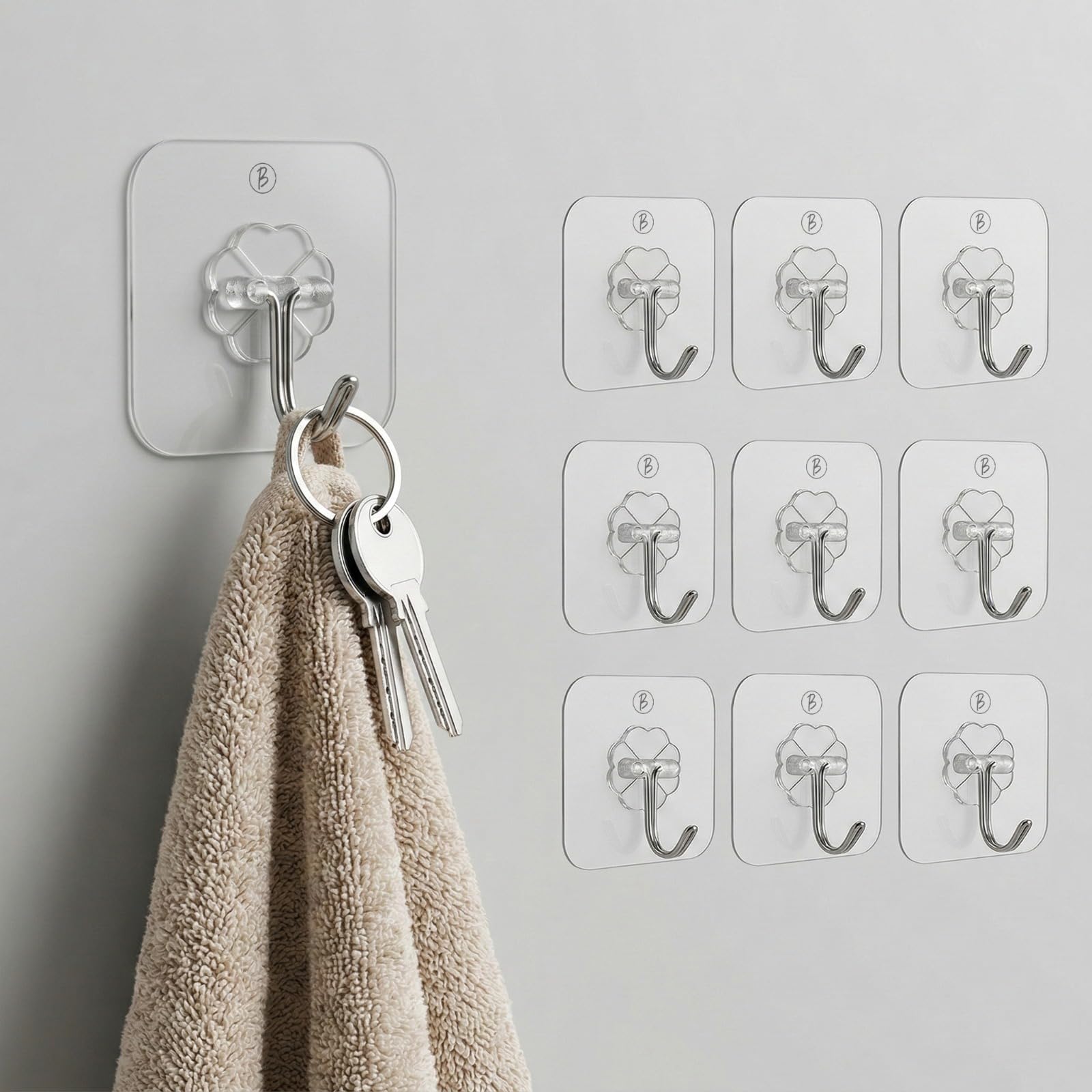 Btag Wall Hooks - Damage-Free Hanging -11
