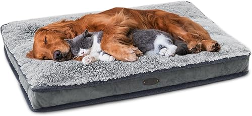 Miniatura 1 de Cama para perros medianos y pequeños, cama de lujo para perros de felpa, cómoda almohadilla para perrera, tapete para dormir para mascotas,