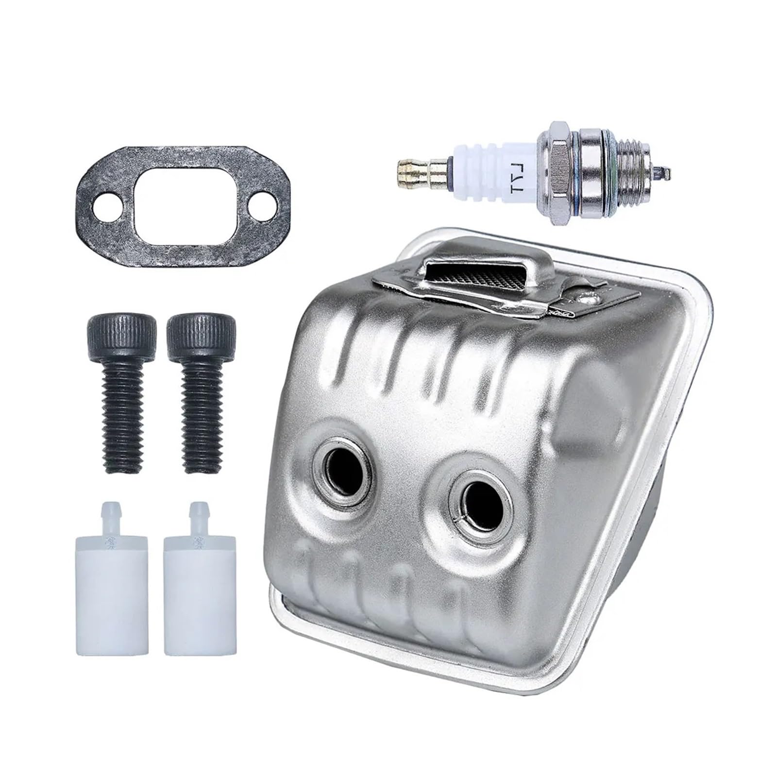 Kit de Filtro de Tornillo de Repuesto for Motosierra de Gasolina 450, 445 y 445e con bujía, OEM 544147702