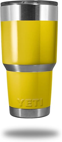 Miniatura 10 de Skin Decal Wrap for Yeti Tumbler Rambler 30 oz Solids Collection Red Dark (TUMBLER NOT INCLUDED)