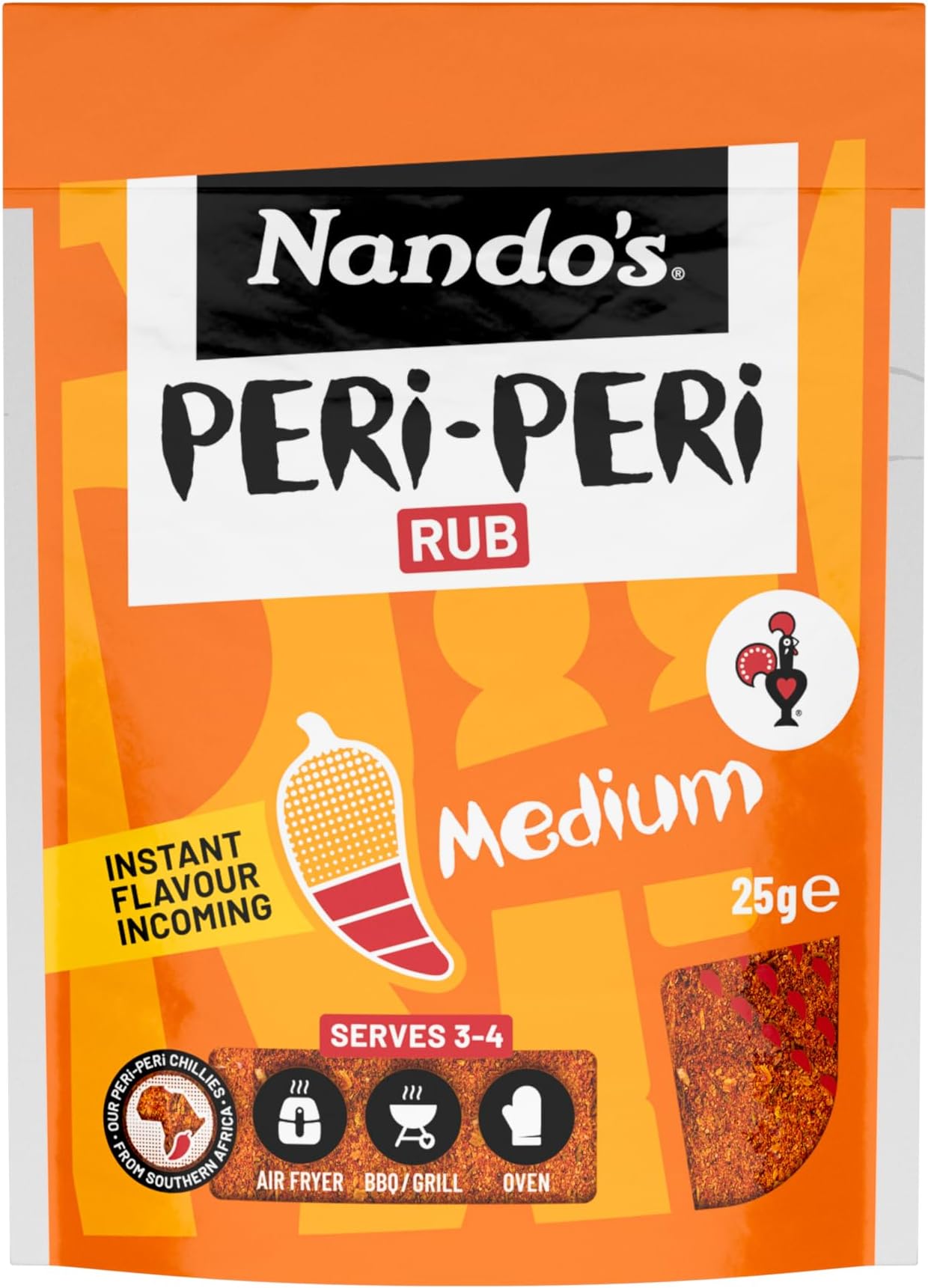 Nando's Medium Rub, 25g