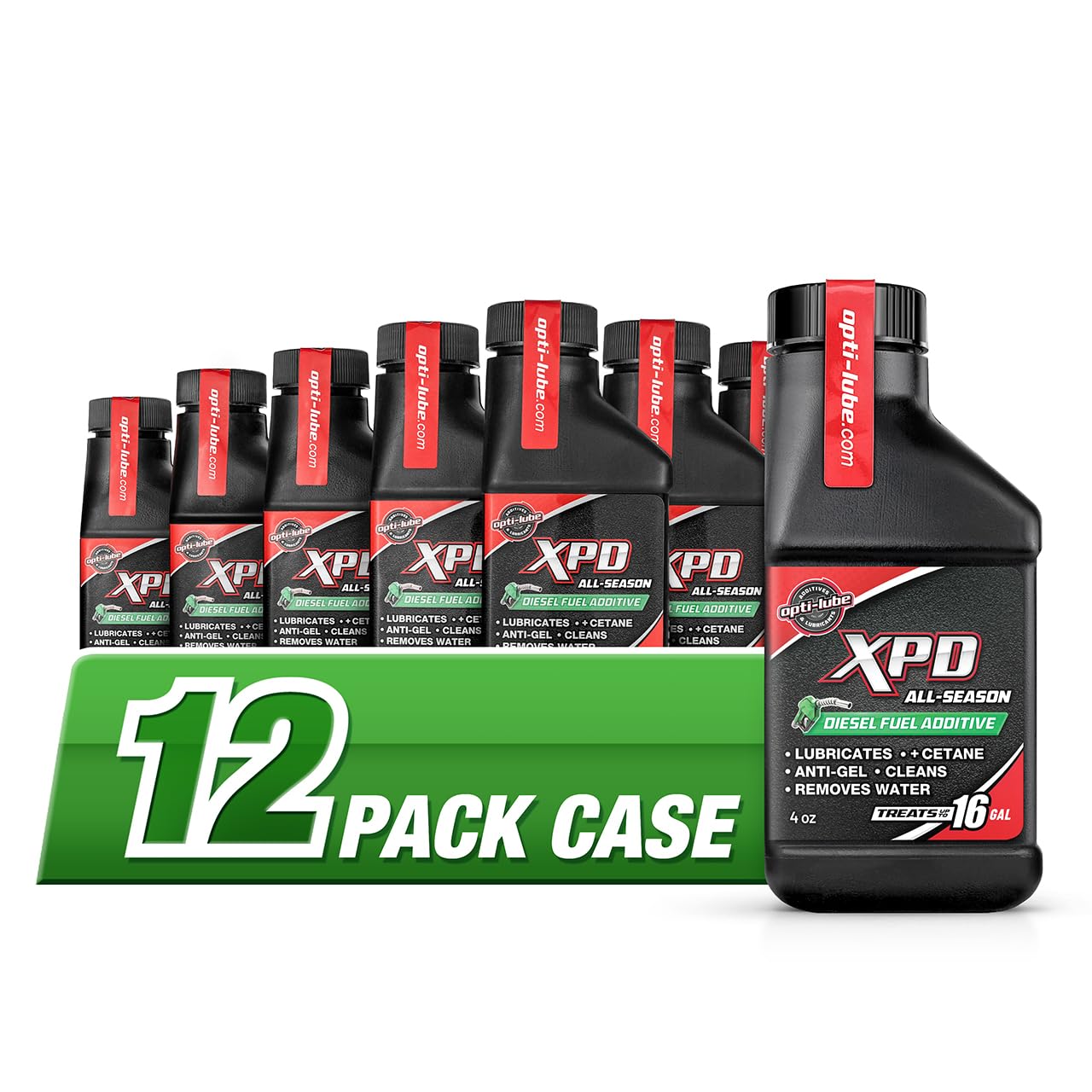 Opti-Lube XPD All-Season Diesel Fuel Additive - 4oz Bottles (12 Pack Case)