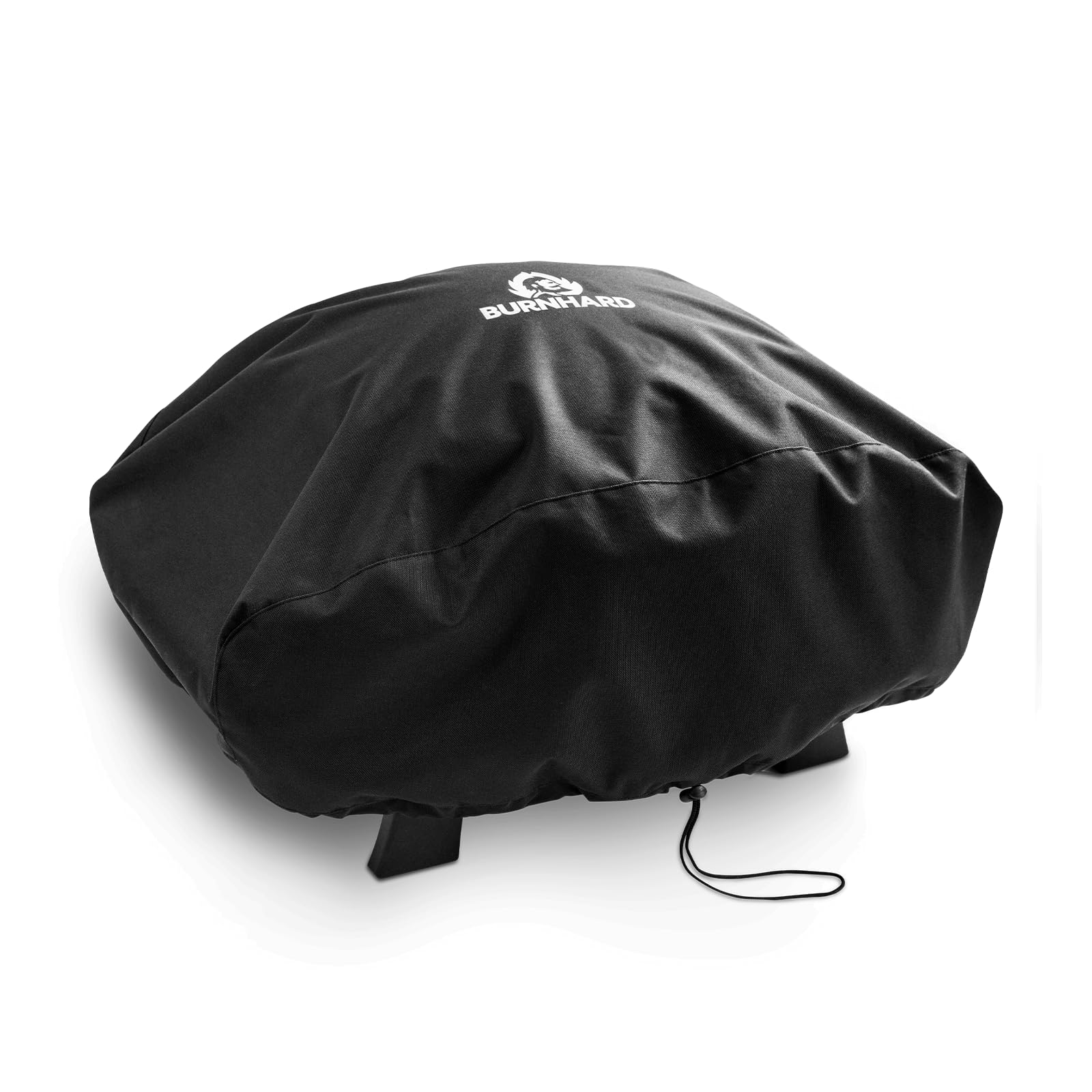 BURNHARD® wasserdichte Abdeck-Haube für tragbaren 2-Brenner Gasgrill Wayne | UV-resistente Grill-Abdeckung, winterfeste Abdeckplane, schwarze BBQ Cover Schutzhülle, Schutzehaube, Wetterschutzhülle