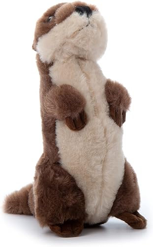 Miniatura 6 de The Petting Zoo Animal de peluche de nutria de río, regalos para niños, animales salvajes del zoológico Onez, juguete de peluche de nutria de río de