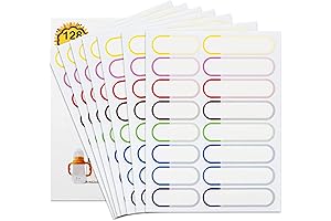 Baby Bottle Labels for Daycare - Label Your Kids' Stuff with Waterproof Name Stickers
