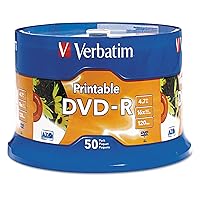 Algopix Similar Product 2 - Verbatim DVDR 47GB 16X White Inkjet