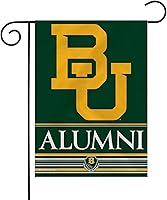 Vista 54 de Rico Industries NCAA Alumni - Bandera de jardín de doble cara de 13 x 18 pulgadas