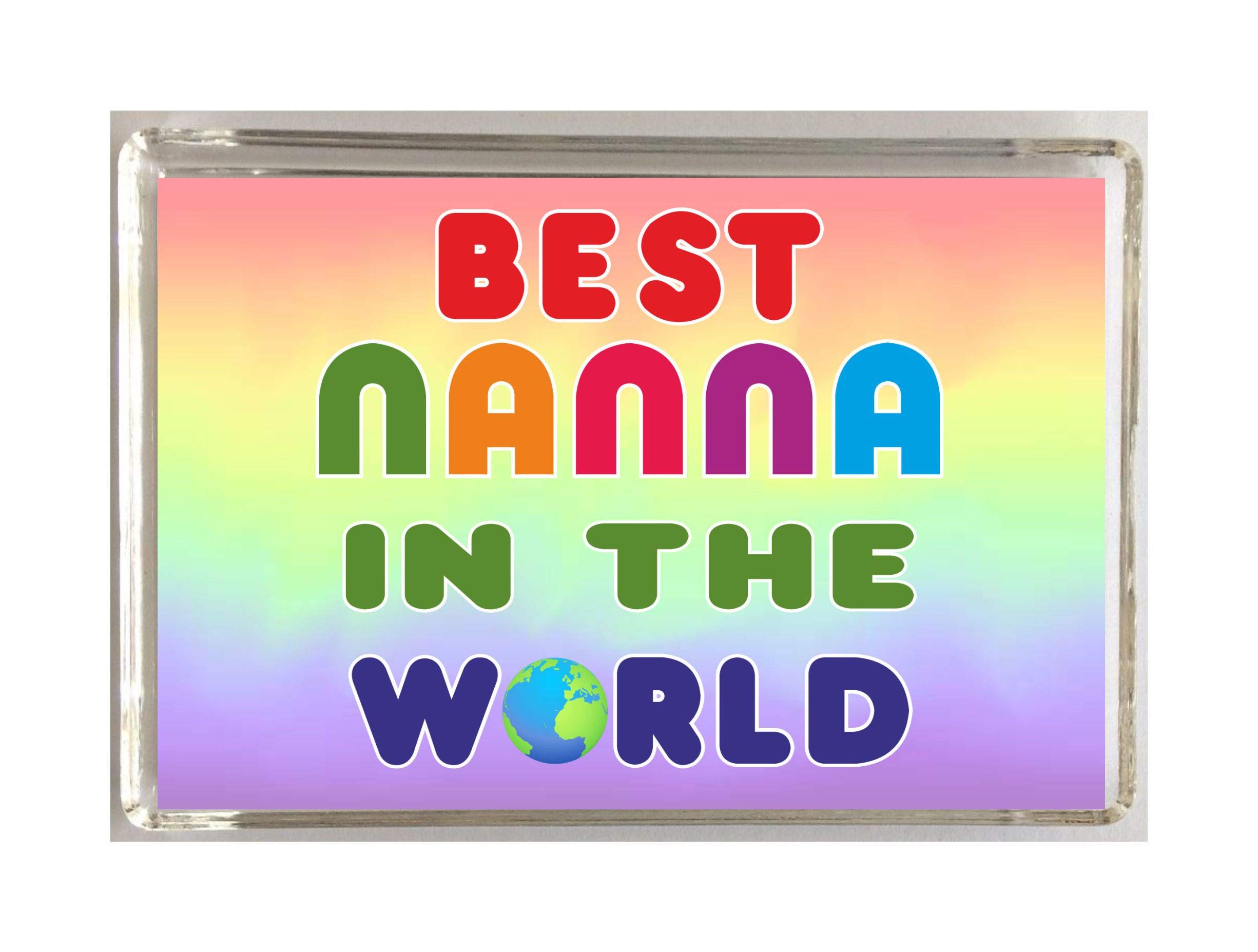 Clare's Cosmetics Gift For Nanna – Best In The World – Novelty Fridge Magnet Present