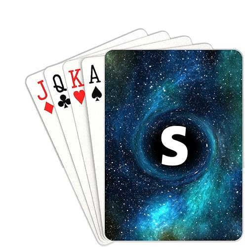 Cartas de juego de galaxia, estrellas y espacio, cartas personalizadas con foto, baraja personalizada de cartas para recuerdos de fiesta, tarjetas