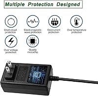 Vista 3 de Cargador para Bissell 3080 Cable adaptador de corriente alterna compatible con Bissell 2900A 2900 3274 29001 29037 2903 3080 PowerGlide Pet Cargador