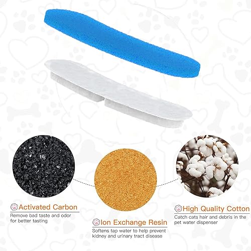 Miniatura 4 de Fuente de agua inalámbrica para gatos de acero inoxidable, fuente de agua para mascotas, funciona con pilas con 2 modos, dispensador de agua para