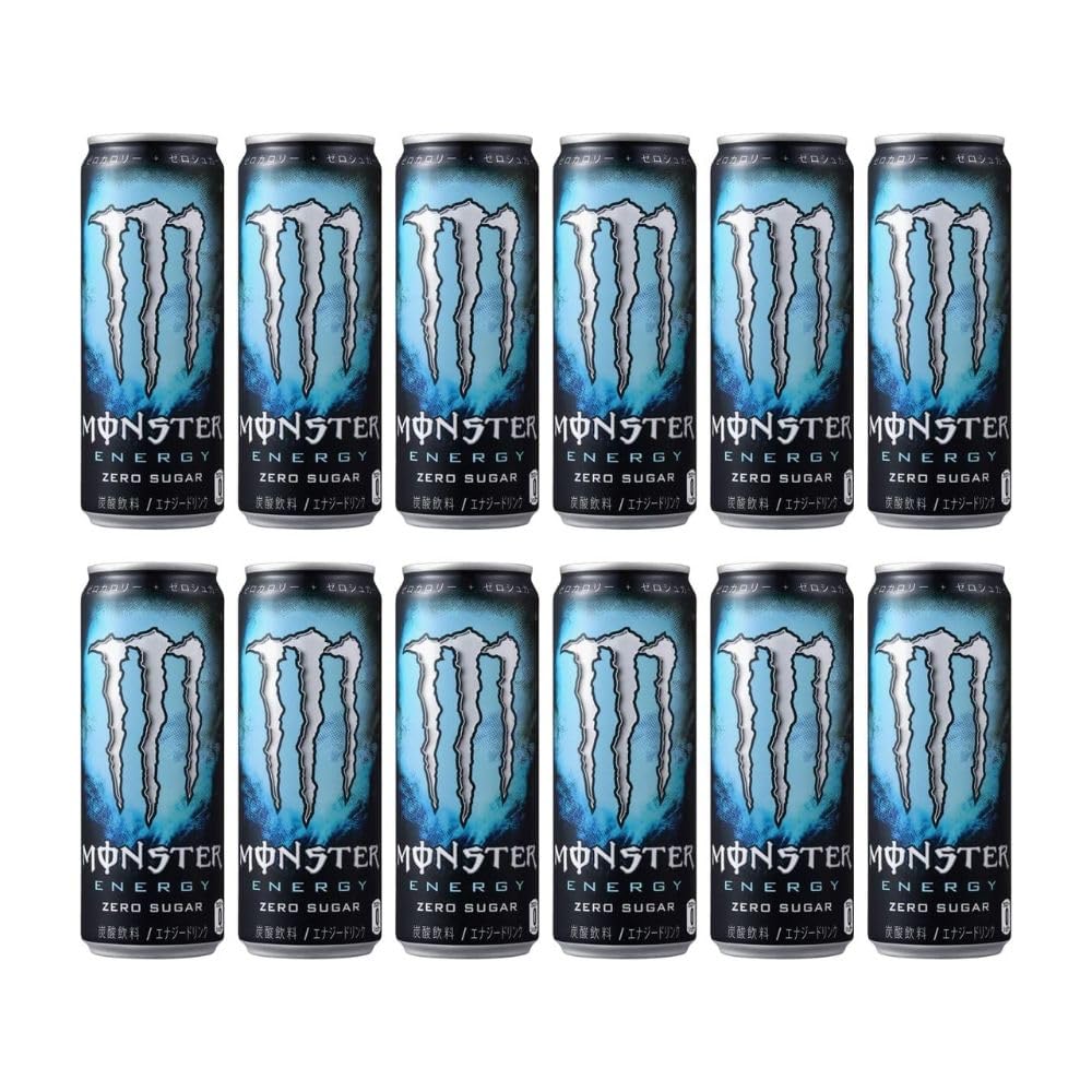 モンスターゼロシュガー355ml×12本、エナジー充填