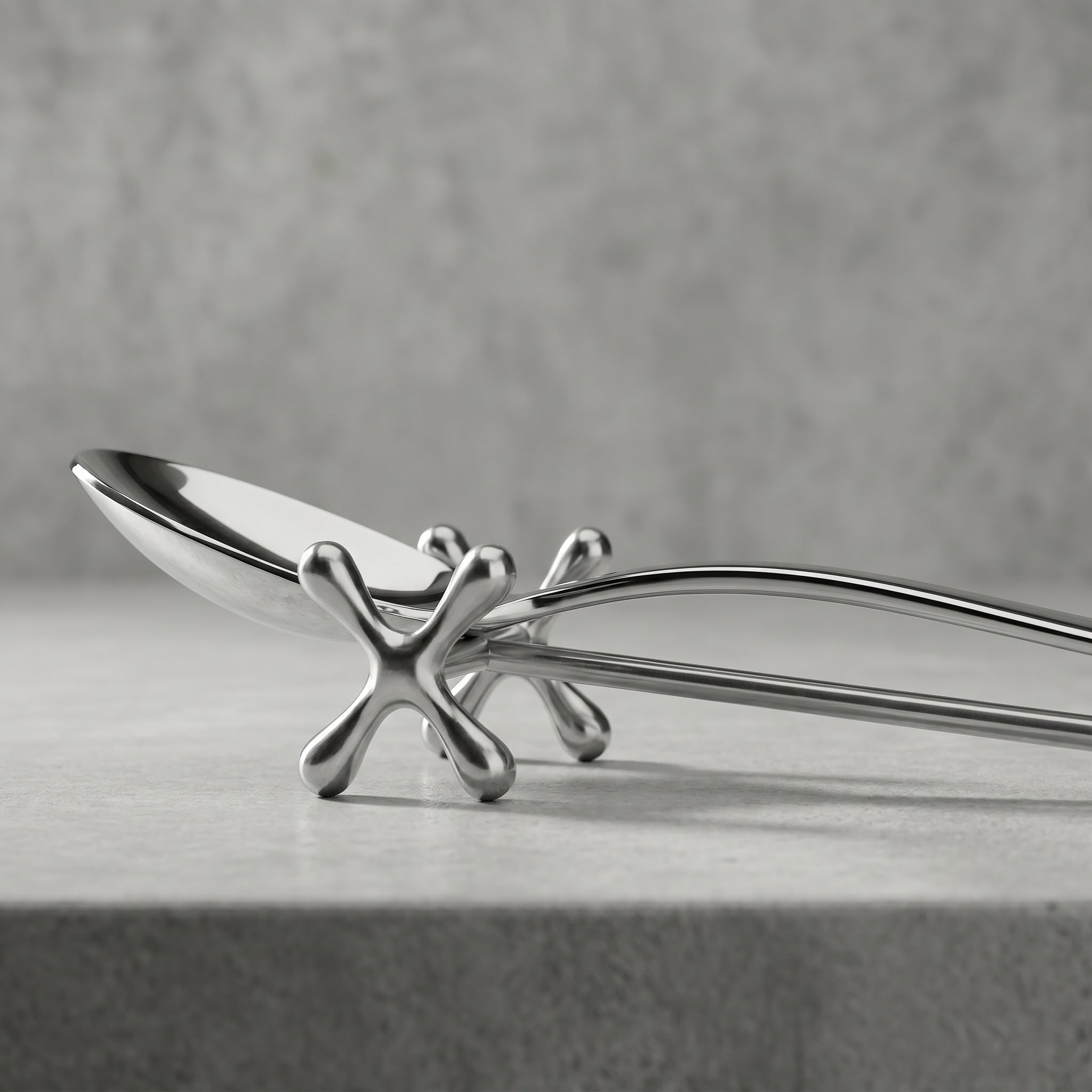 PRETYZOOM Soporte para Palillos Y Cubiertos De Zinc Compacto Juego De 6 Descansos para Mesa Cocina Restaurante Organizador Utensilios Cocina