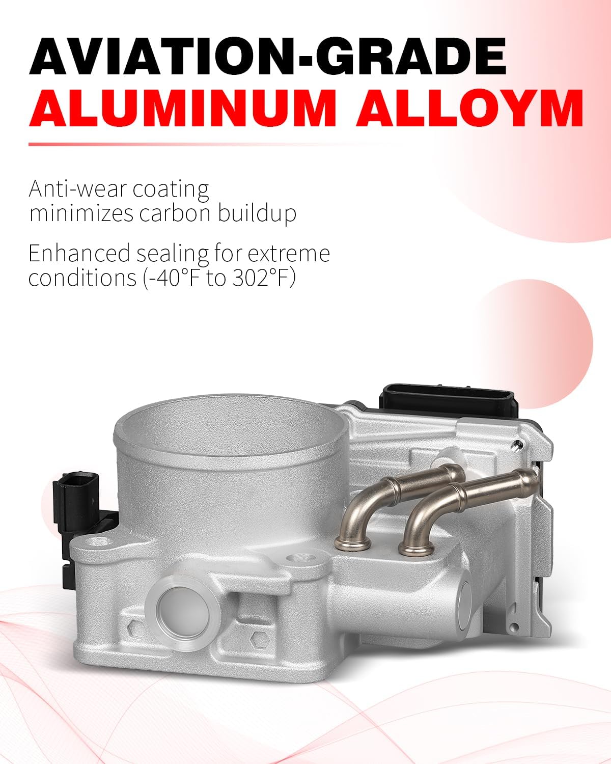 Electronic Throttle Body Fit for:-Honda 2008-2012 Accord, 2007-2017 Odyssey, 2009-2015 Pilot for:-Acura 2007-2009 MDX, 2013-2015 RDX, 2009-2014 TL, 2011 TSX 3.5L V6, 6 Pin OE# 16400RN0A01
