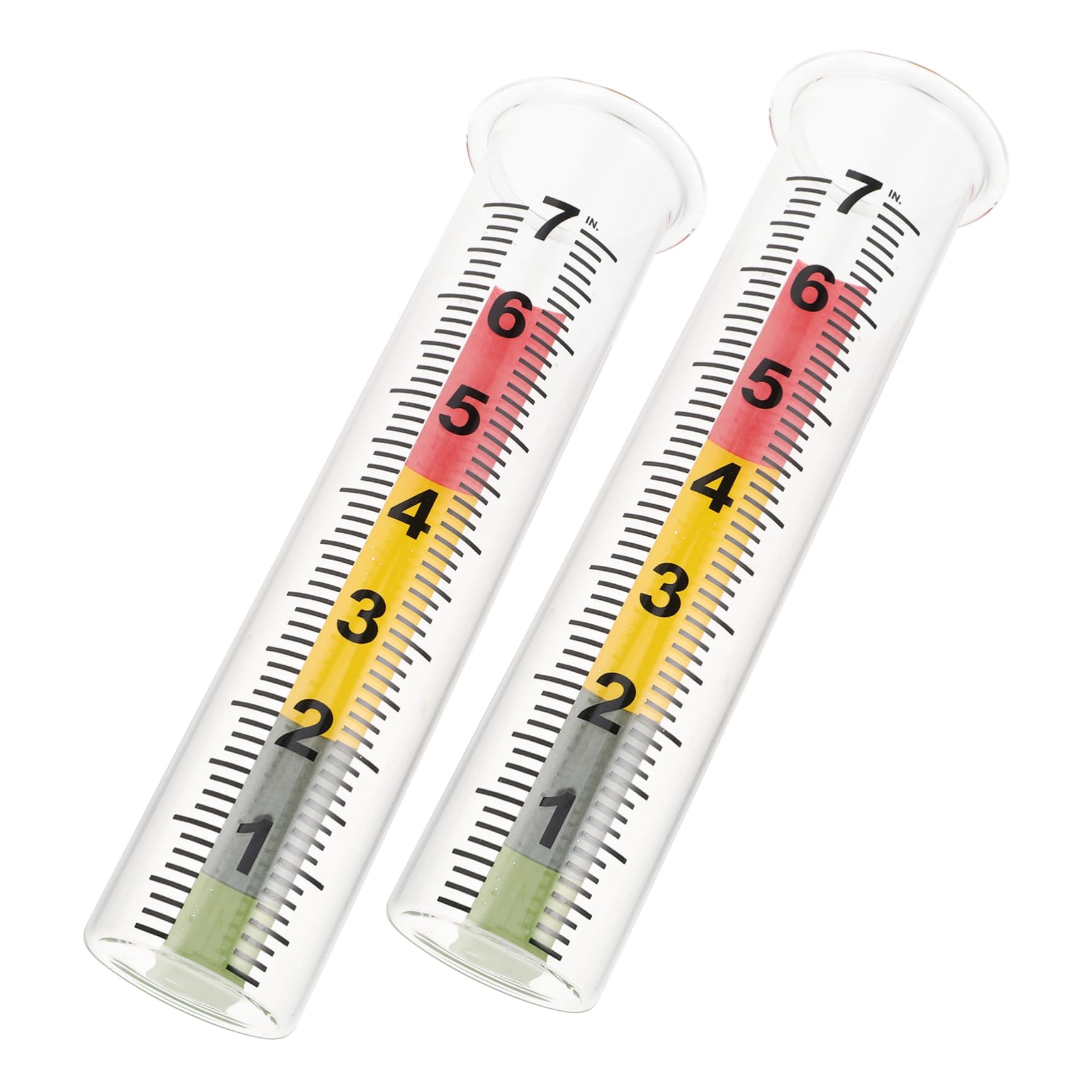 HANABASS Accurate Rain Gauge with Large Numbers Scale Outdoor Deck Rain Gauge for