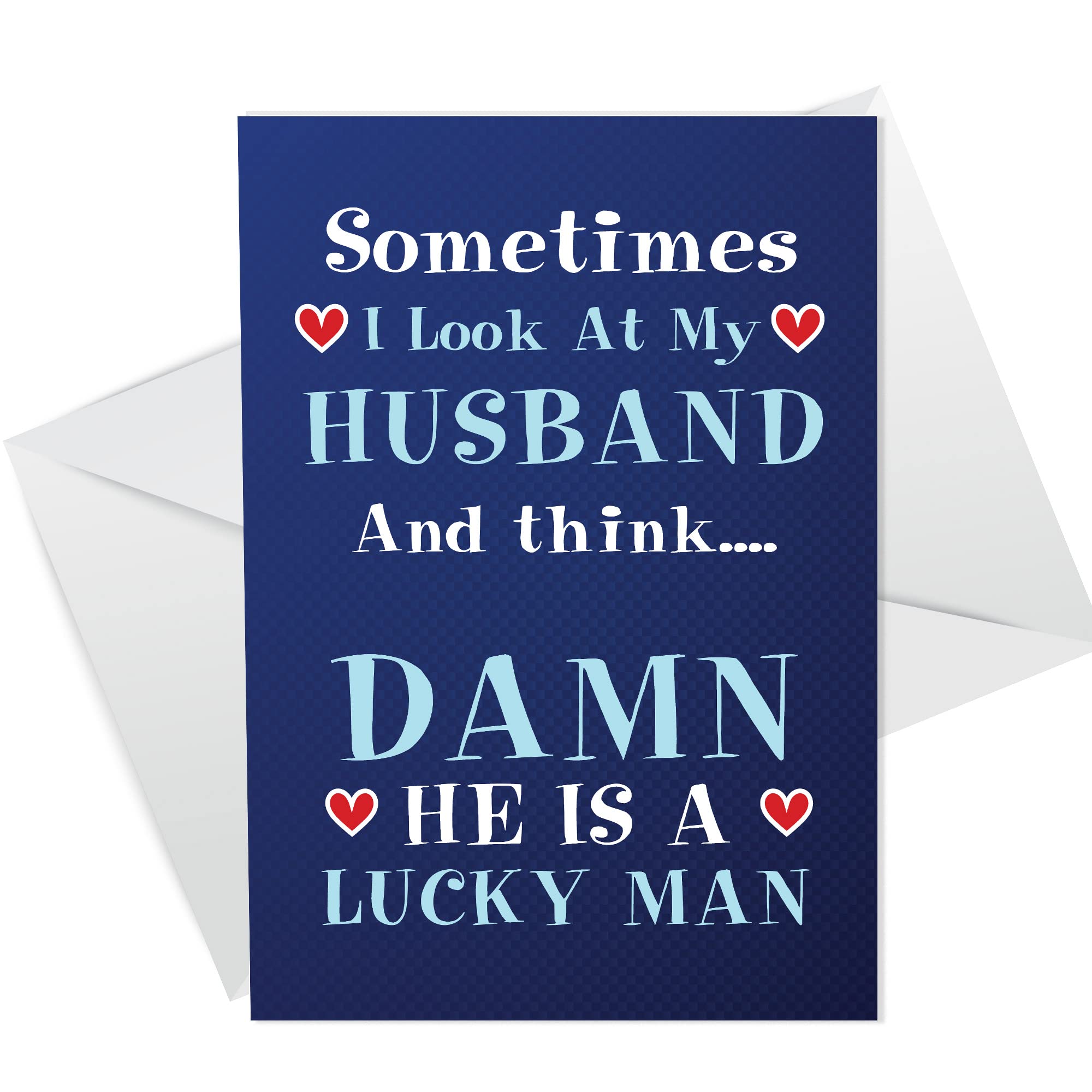 Funny Husband Card For Valentines Anniversary Humour Fun Card For Him Joke