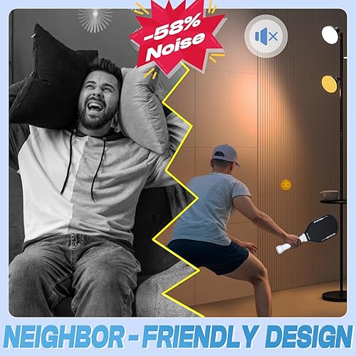 Miniatura 2 de Paquete de 50 mini bolas de pickleball con 5 colores brillantes, bolas de pickleball suaves y silenciosas para mejorar la precisión, control de