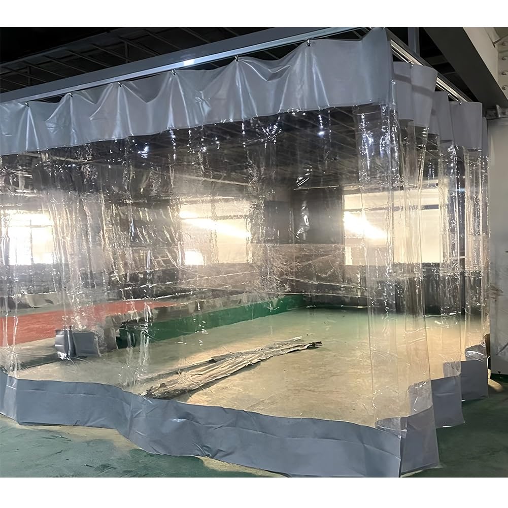 Rideau de porte industriel avec œillets, résistant aux déchirures, imperméable, pour atelier, garage, séparateur