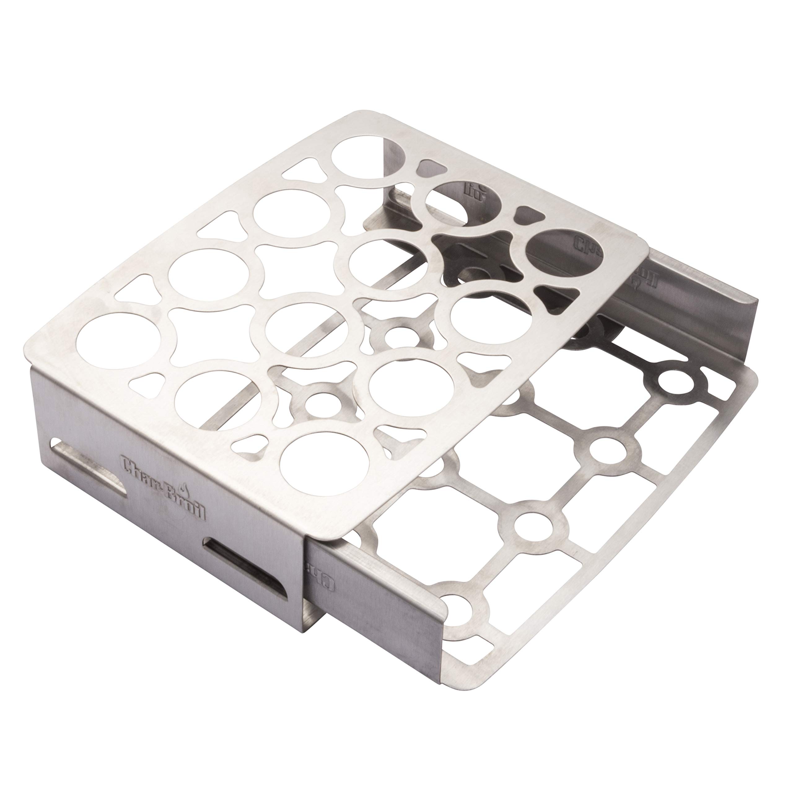 Char-Broil 6449407R04 Grill Plus Double Pepper Roaster, Stainless