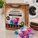 MAMABHANJA ENTERPRISE Pods 5 in 1 Laundry Detergent Capsules | Spring Meadow Fragrance | Deep Stain Removal | Tough Odor Eliminator | Fabric Whitener & Brightener (30, Spring Meadow Fragrance) gallery image