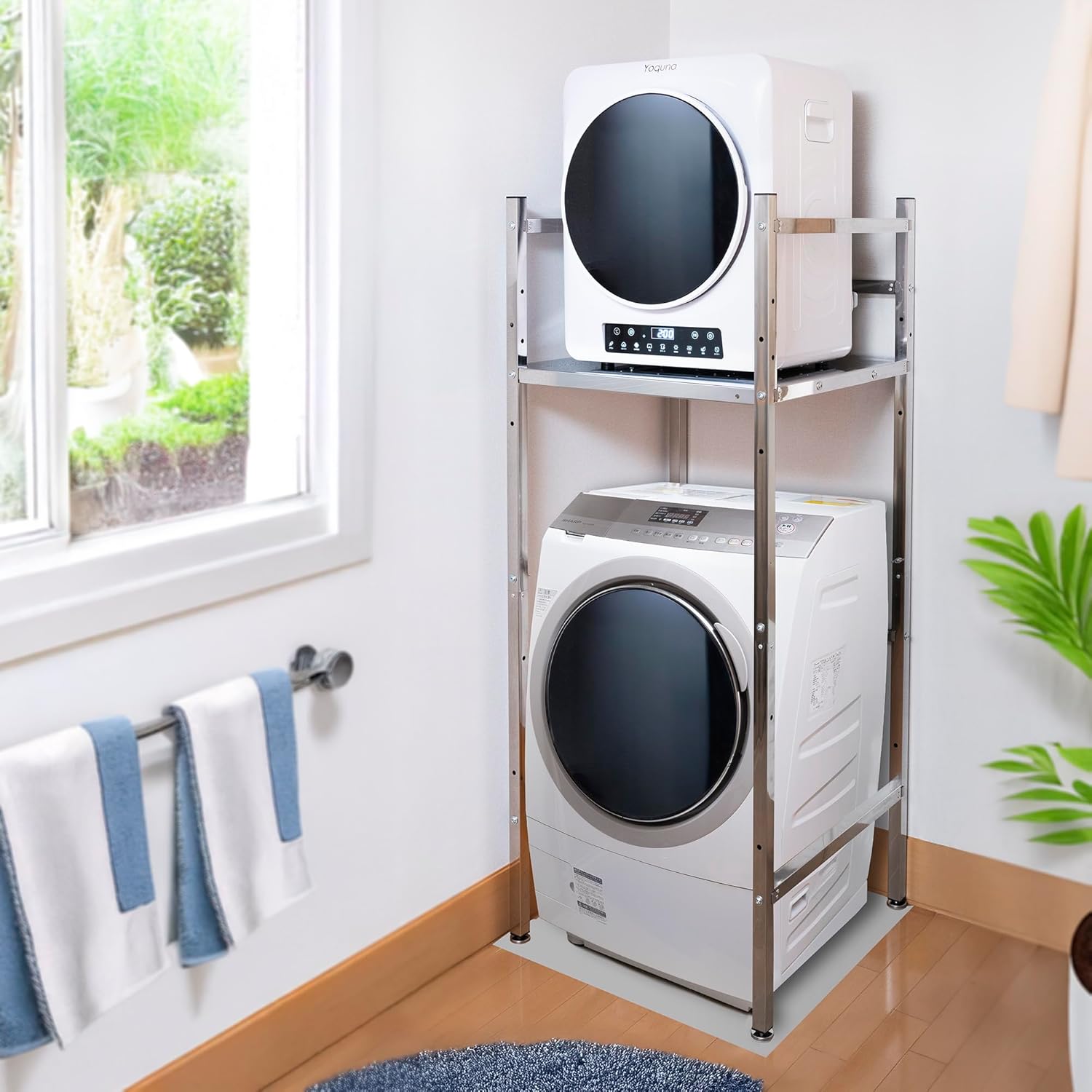 乾燥機ラック ランドリーラック 洗濯機 乾燥機 ランドリー 洗濯収納