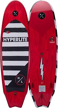 Hyperlite Landlock Wakesurf Board Forgiving Longboard Style Wakesurf Board - Perfect for Beginners and Intermediate Riders or for Your First Surf Session