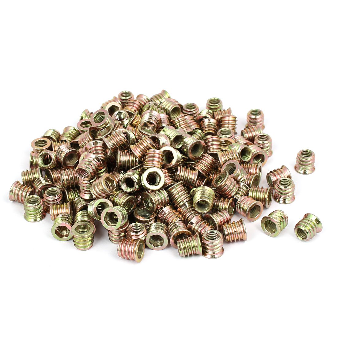 Wood Furniture Fixing Insert Interface Hex Socket E-Nut 8mmx13mm 200pcs (0befd12e40199206440098fa33cced4a)