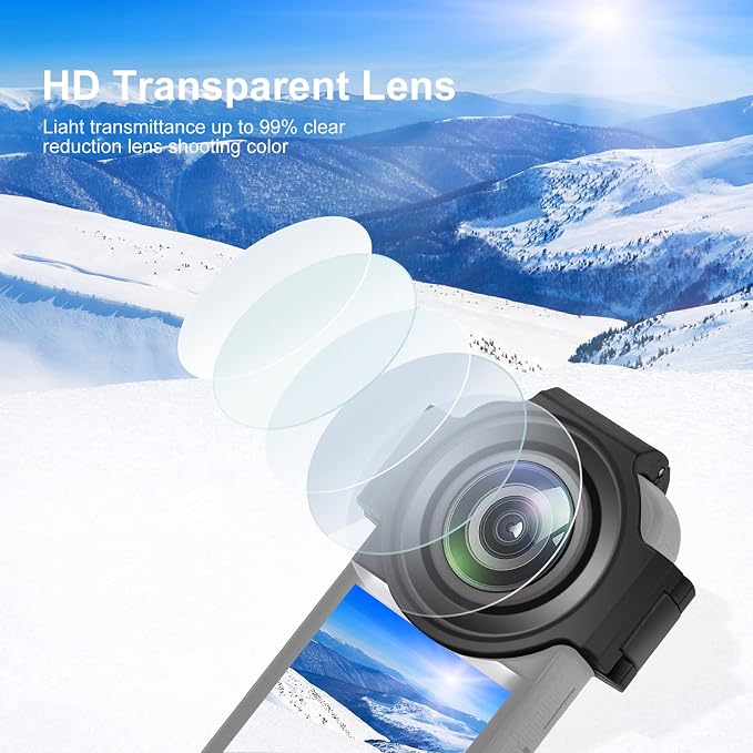 Protector de Lente para Insta360 X3 PULUZ miniatura 6