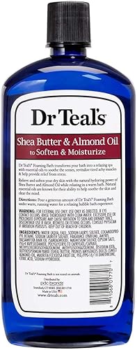 Miniatura 3 de Dr Teal's Set de regalo variado de baño espumoso (paquete de 2, 34 onzas Ea)  Suaviza e hidrata manteca de karité y aceite de almendras, nutre y