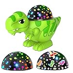 Dinosaur Night Light for Kids,Toys for 2-4 Year Old Boys,Star Projector 360Degree Rotation, 9 Lighting Color Modes,Birthday Gift Decorations, Stars for Ceiling Projector for Bedroom Decor