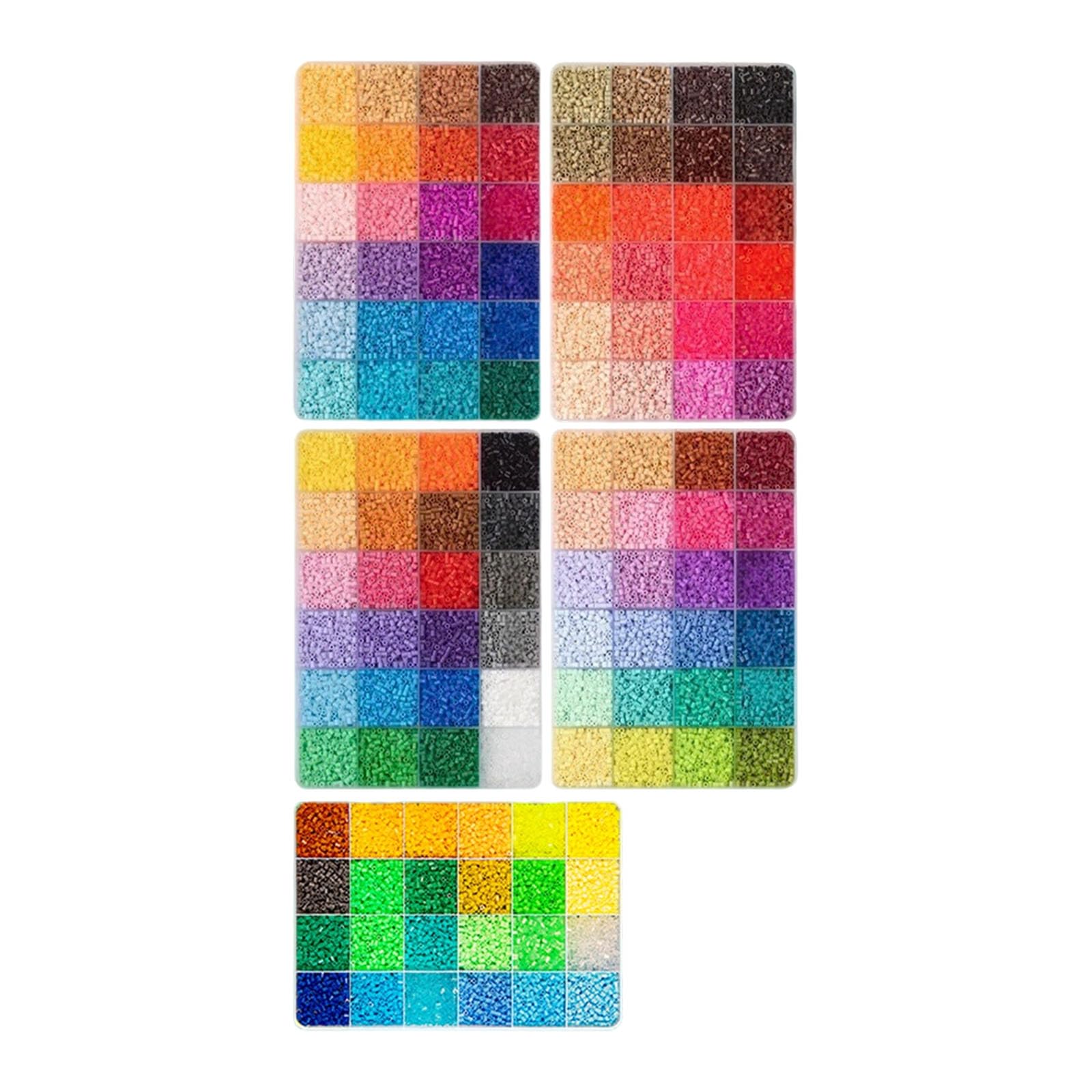 Nucelit Complete Beads Craft Set with Colorful Beads for Kids Adults Creative Projects Making Set