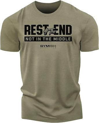 D R DETROIT REBELS Rest At The End Sports Shirt, Crewneck Short Sleeve T-Shirt for Men
