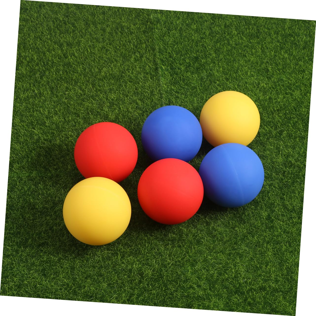 Balles de Massage en Silicone Couleur Aléatoire Lot de 10 Balle de Massage des Tissus Profonds pour Relâchement et Points de Déclenchement, Portable