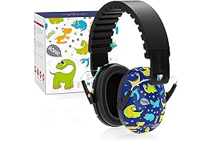 RIIKUNTEK Toddler Hearing Protection Earmuffs for Kids SNR 27dB