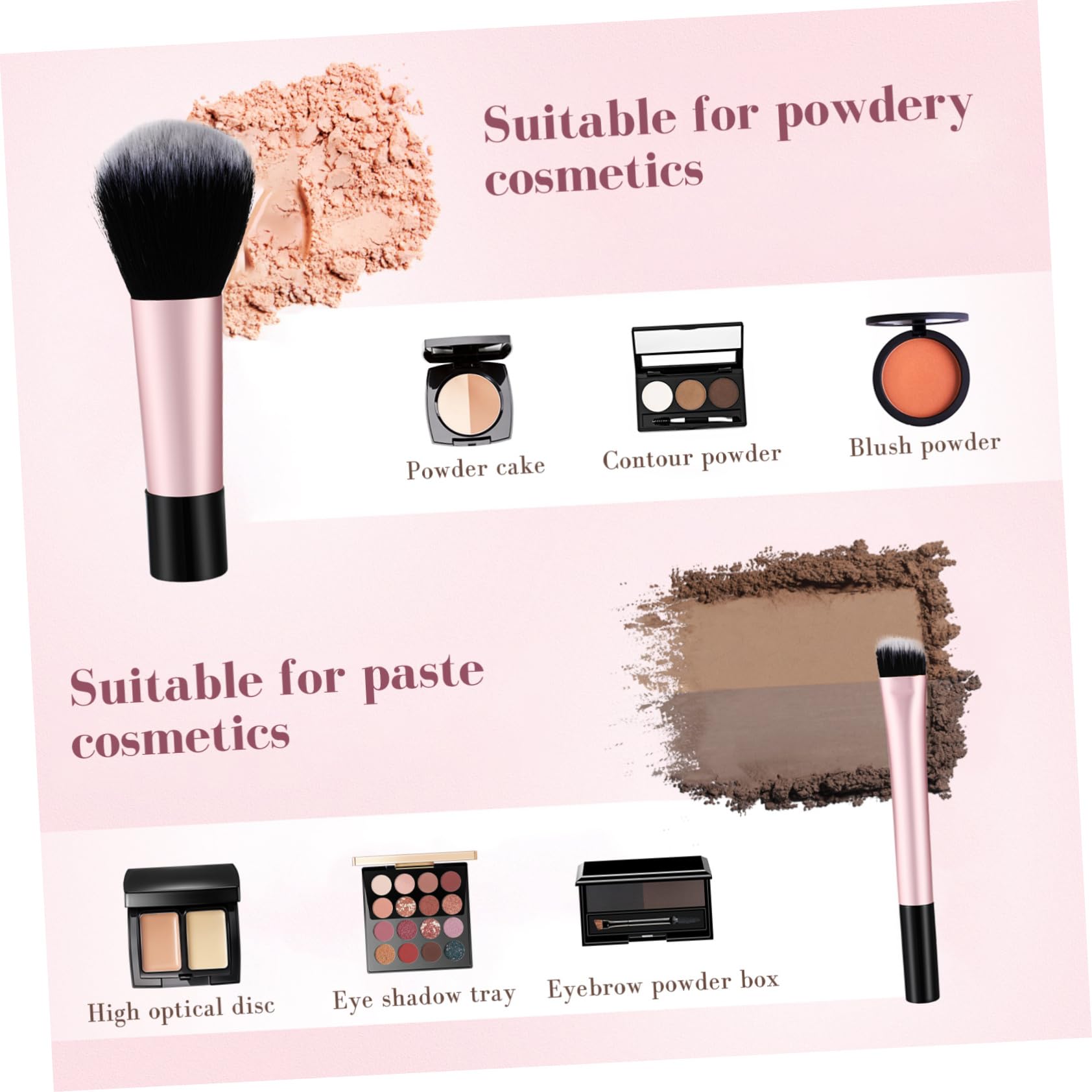 Didiseaon 30 Piezas Mini Juego De Brochas De Maquillaje Brochas De Maquillaje De Viaje Mini Brochas De Maquillaje Brochas De Maquillaje De Viaje Kit De Brochas De Maquillaje Elementos