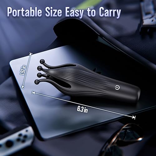 Miniatura 7 de Juguete sexual masculino vibrador para el pene – EINSEO Masturbador masculino Juguetes sexuales para hombres Stroker con 10 lamiendo y vibrando