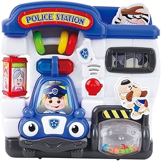 لعبة قسم الشرطة التعليمي من بلاي جو، بلاستيك، متعدد الألوان
