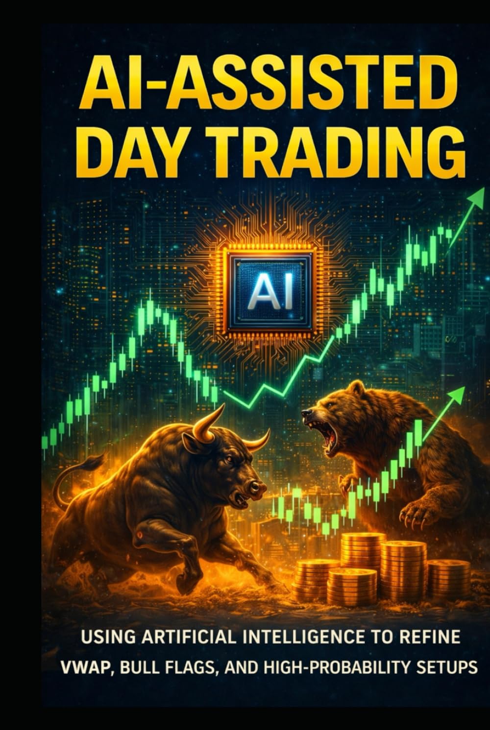 AI-Assisted Day Trading-: How Day Traders Use Artificial Intelligence to Compete With Algorithms, Refine Entries, and Execute High-Probability Trades With Institutional-Level Precision